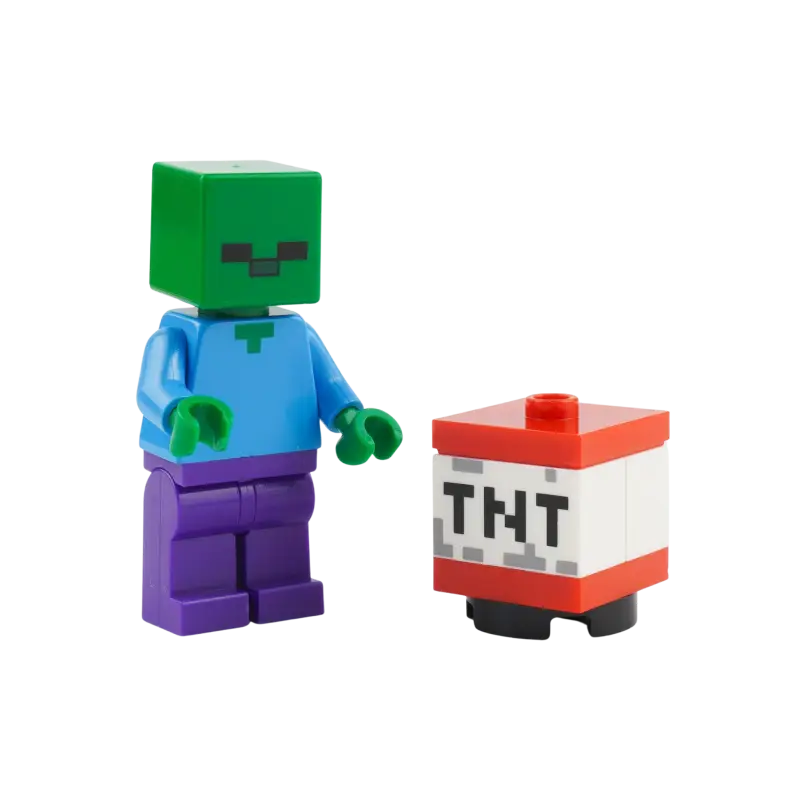 LEGO® Minecraft® Zombie & Baby + TNT Set - Abenteuer pur für kleine Baumeister! NEU Exklusiv - 662403