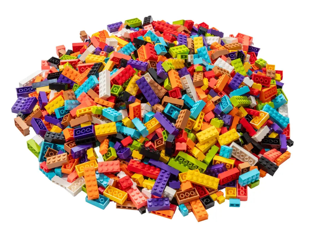 Bunte LEGO® Steine 800g Mix für kreative Bauideen Stein-Experte