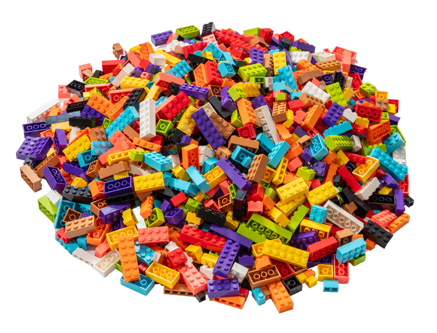 LEGO® bricks high stones colorful mixed NEW! Quantity 500x 