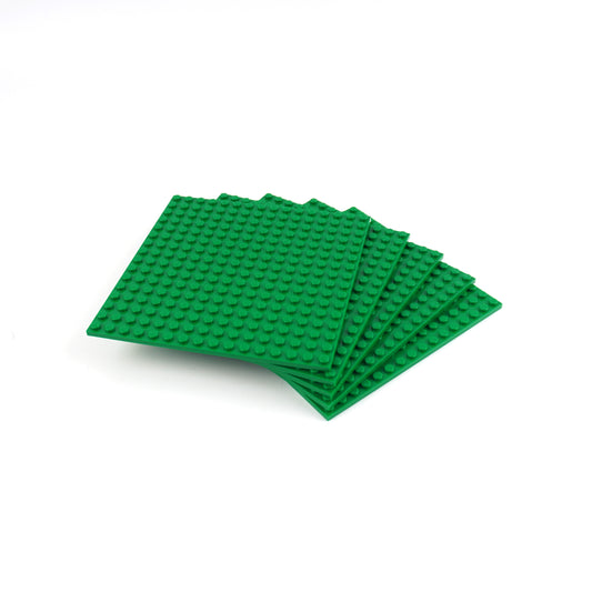 Panneaux de construction LEGO® 16x16 vert clair Peut être construit des deux côtés - 91405 NOUVEAU ! Quantité 4x 