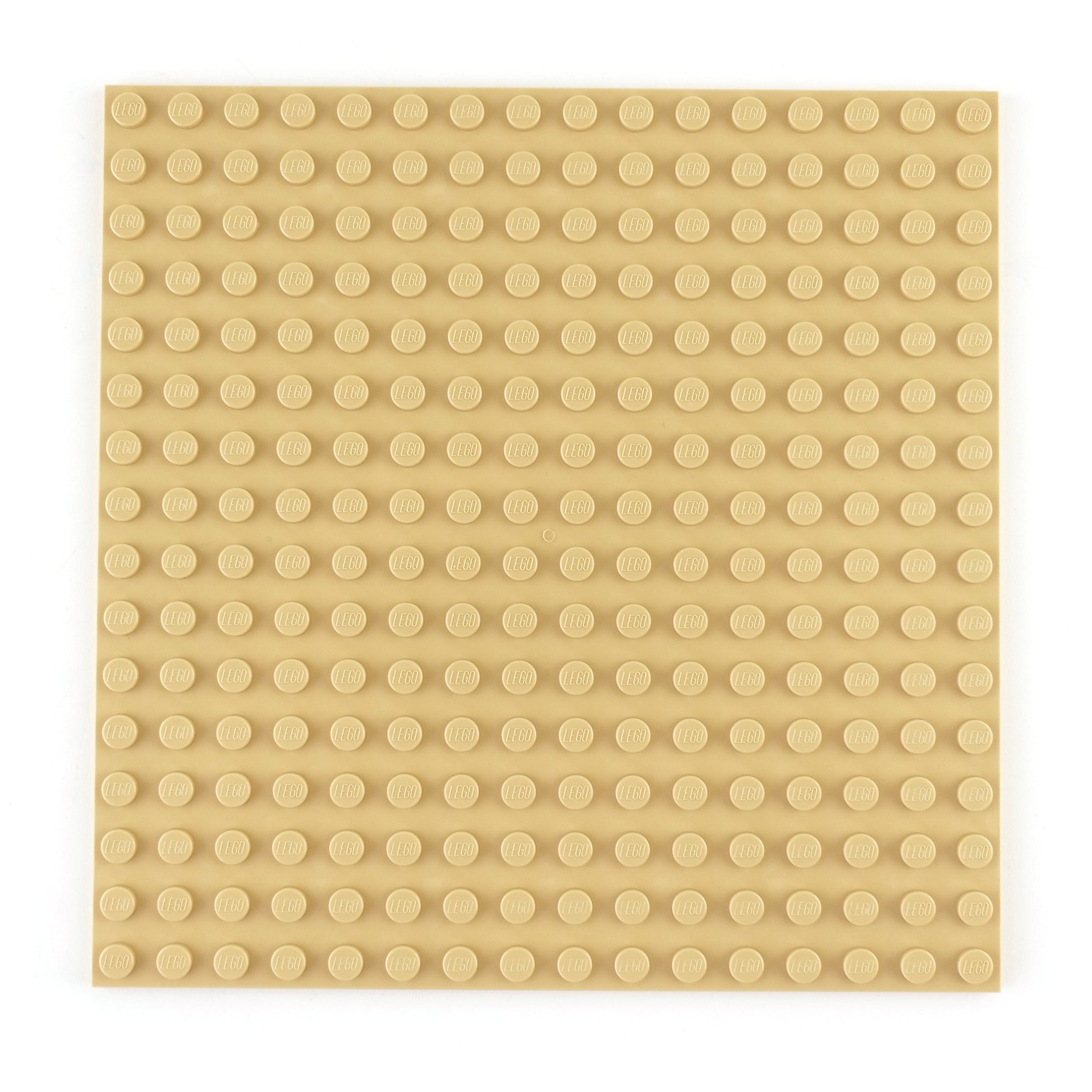 LEGO® 16x16 Bauplatte Hellbeige - Beidseitige Kreativität Entfesseln! | NEU 91405