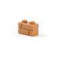 LEGO® 1x2 Wall Bricks Hochsteine ​​Nougat - 98283 NEW! Quantity 100x 