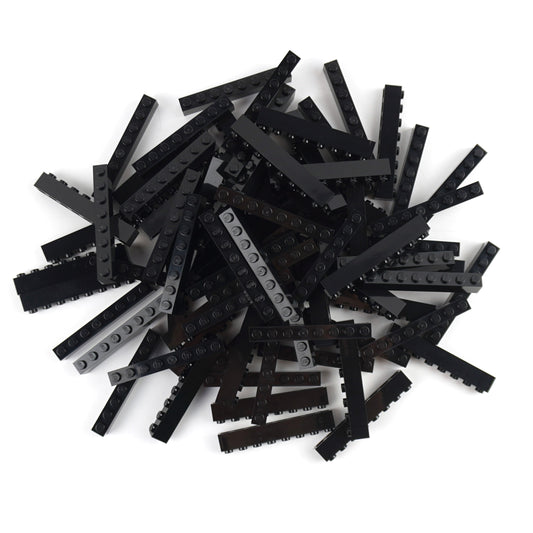 LEGO® 1x8 bricks Hochsteine ​​Black - 3008 NEW! Quantity 25x 