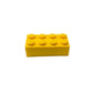 LEGO® 2x4 bricks Hochsteine ​​Yellow - 3001 NEW! Quantity 50x 