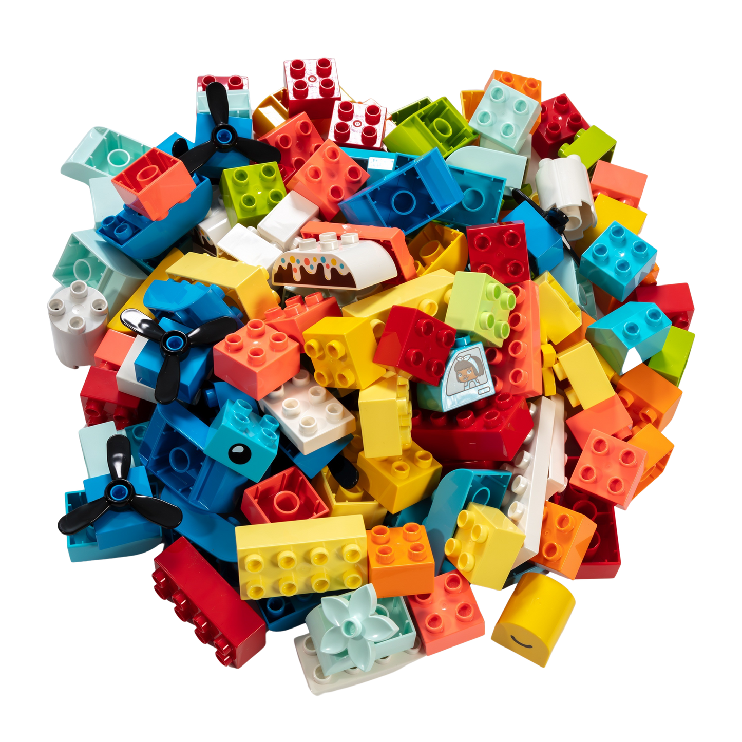 LEGO® DUPLO® Stenen Speciale Stenen Kleurrijk Gemêleerd NIEUW!  Aantal 150x