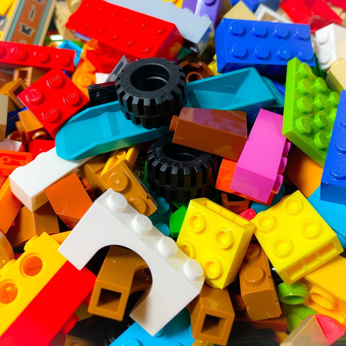 LEGO®Stenen Speciale stenen Kleurrijke Gemengde 800 gr.  Dat.  800 onderdelen NIEUW!  800x hoeveelheid