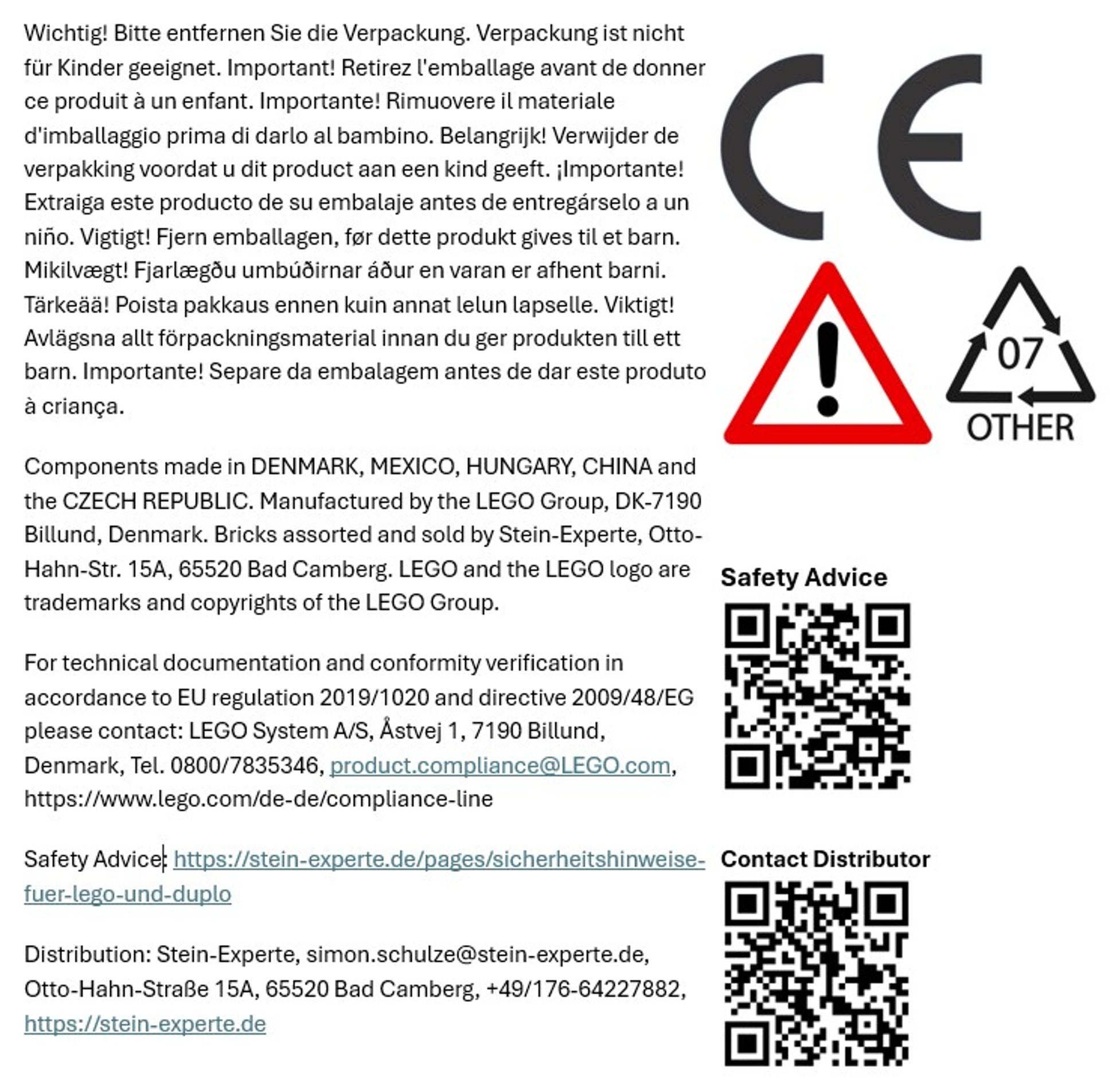 Bunte LEGO® DUPLO® Bausteine 100er Set – Kreativität Entfesseln mit 2x2 & 2x4 Steinen! NEU Individuell Gemischt