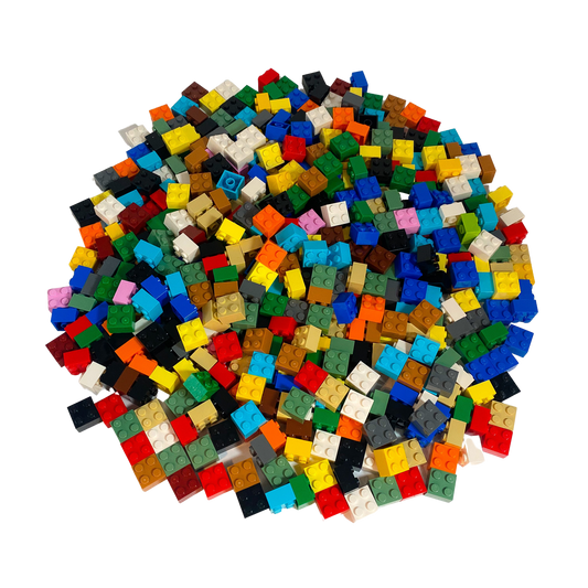 LEGO® 2x2 Bricks Hochsteine ​​Colorful Mixed - 3003 NEW! Quantity 500x 