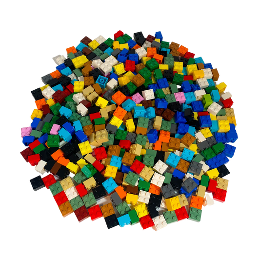 LEGO® 2x2 Briques Hochsteine ​​​​Coloré Mixte - 3003 NOUVEAU ! Quantité 100x 