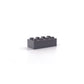 LEGO® 2x4 Bausteine 3001 PAB Dunkelgrau: Kreativer Bauspaß mit 650 Steinen | Stein-Experte