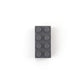 LEGO® 2x4 Dunkelgraue Bausteine Kiloware – 1 Kilo purer Bau-Genuss! 458 Steine, Unikate für kreative Köpfe – NEU!