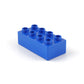Bunte LEGO® DUPLO® Bausteine 100er Set – Kreativität Entfesseln mit 2x2 & 2x4 Steinen! NEU & Individuell Gemischt
