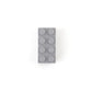 LEGO® 2x4 bricks Hochsteine ​​Light Gray - 3001 NEW! Quantity 25x 