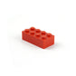 LEGO® 2x4 bricks Hochsteine ​​Red - 3001 NEW! Quantity 250x 