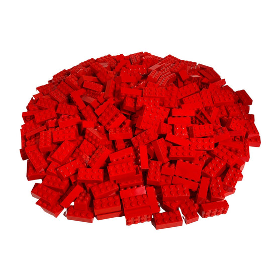 LEGO® 2x4 Steine Hochsteine Rot - 3001 NEU! Menge 100x