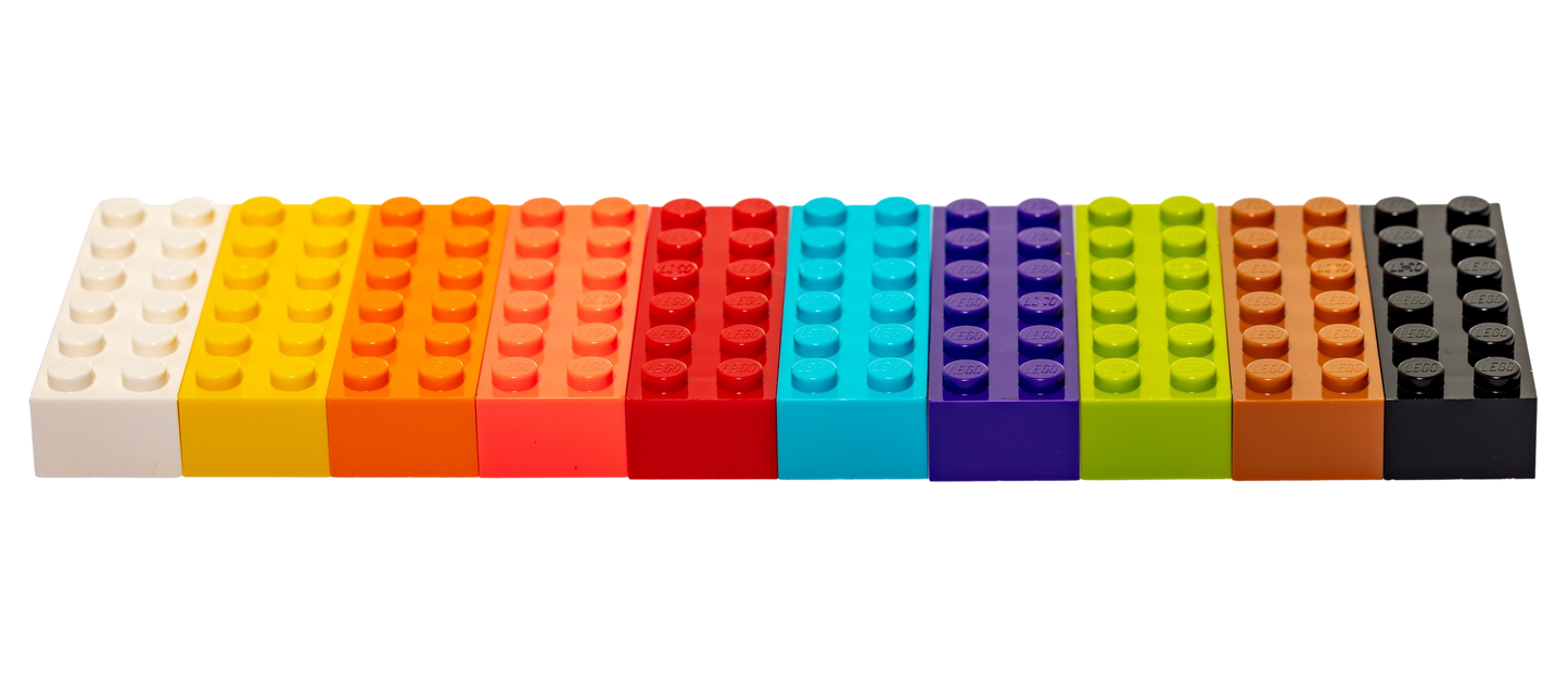 Briques LEGO® pierres hautes colorées mélangées NOUVEAU ! Quantité 250x 