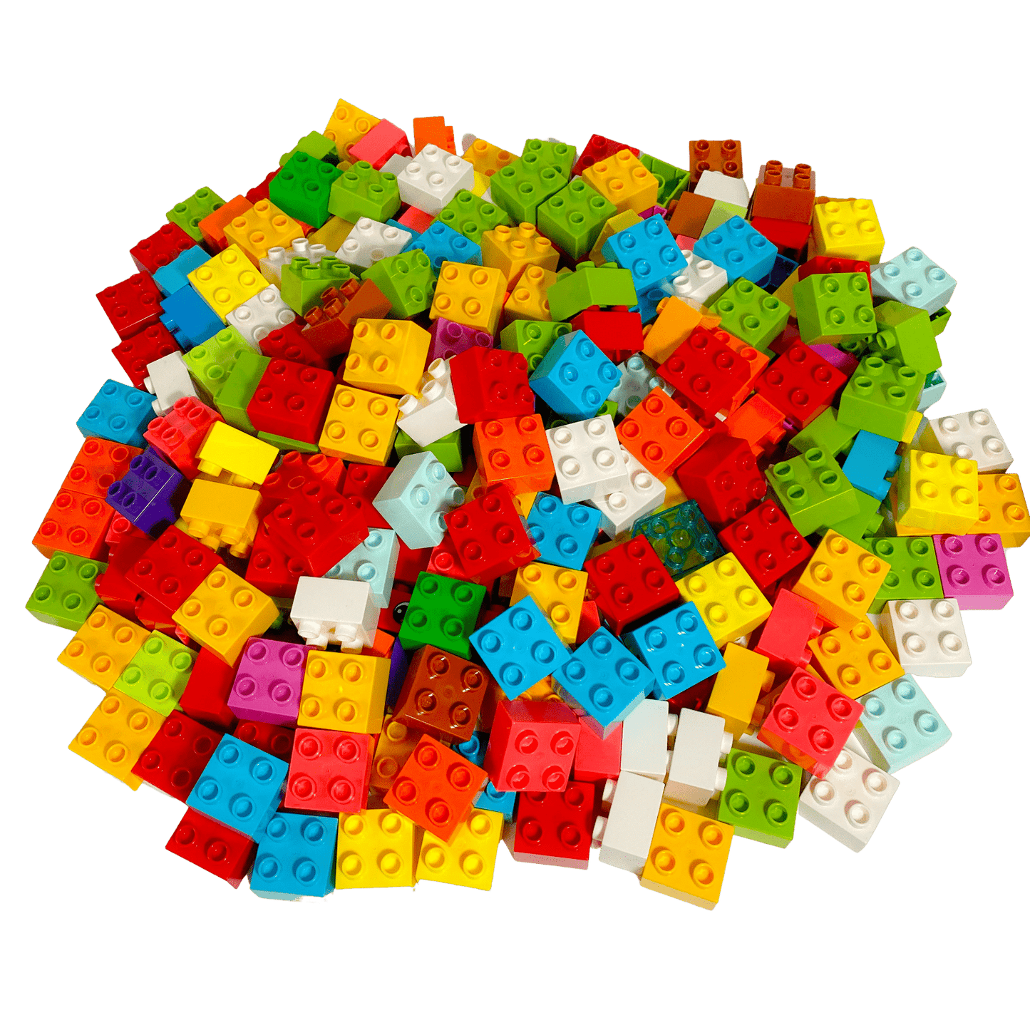 Blocs de construction en briques LEGO® DUPLO® 2x2 blocs de construction de base colorés mélangés - 3437 NOUVEAU ! Quantité 50x 