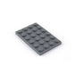 LEGO® 4x6 Platten Bauplatten Dunkelgrau - 3031 NEU! Menge 25x