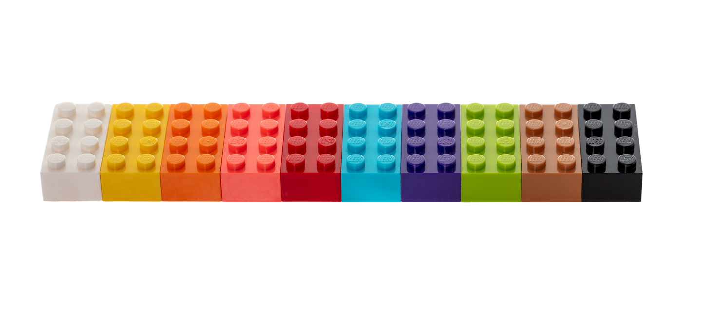 LEGO® bricks high stones colorful mixed NEW! Quantity 500x 