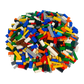 Briques LEGO® Hochsteine ​​​​Colorful Mixed 640 g environ 400 pièces NOUVEAU ! Quantité 400x 