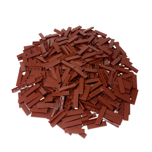 Tuiles LEGO® 1x4 rouge marron - 2431 NOUVEAU ! Quantité 100x 