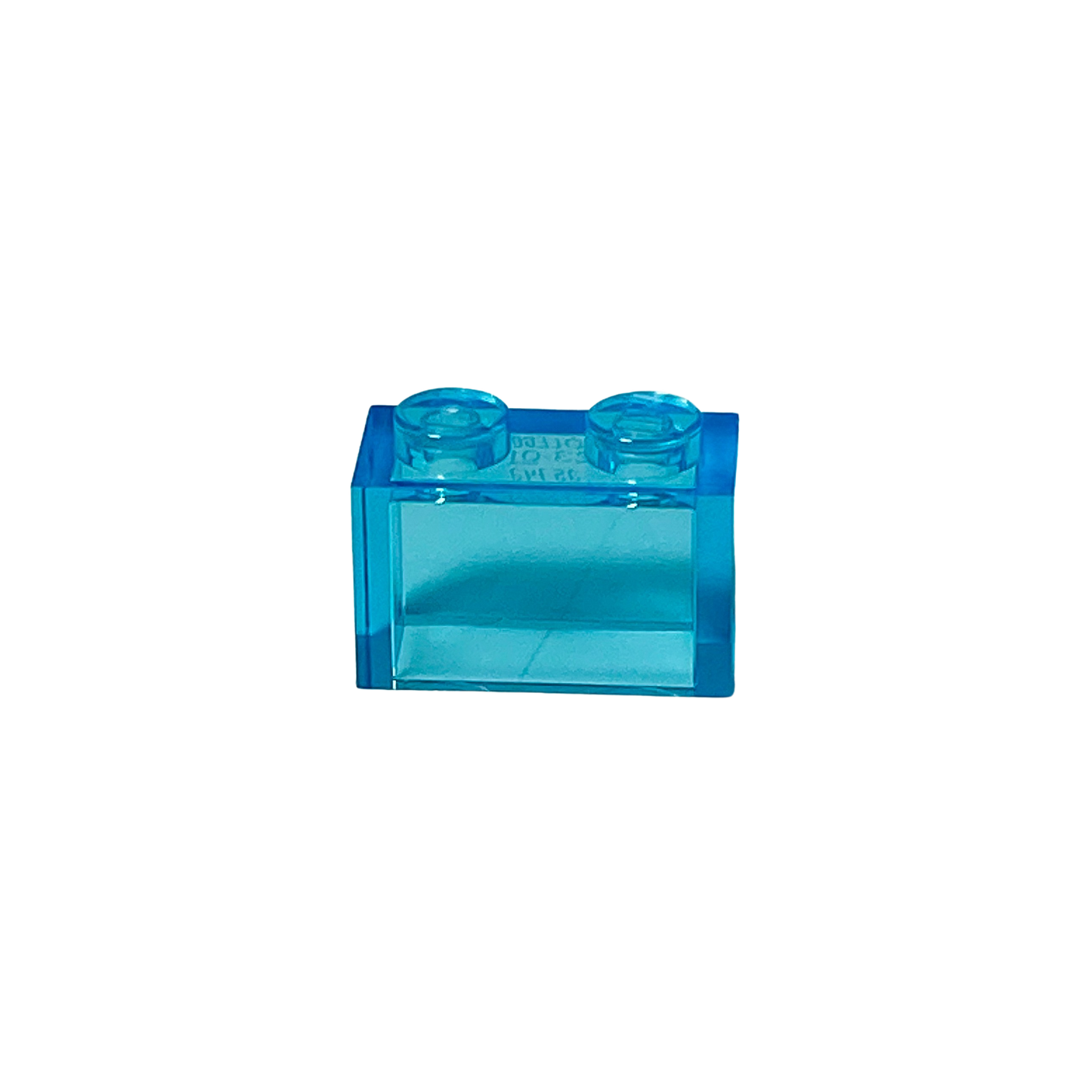 Briques LEGO® 1x2 Hochsteine ​​​​Transparent Bleu - 3004 NOUVEAU ! Quantité 100x 