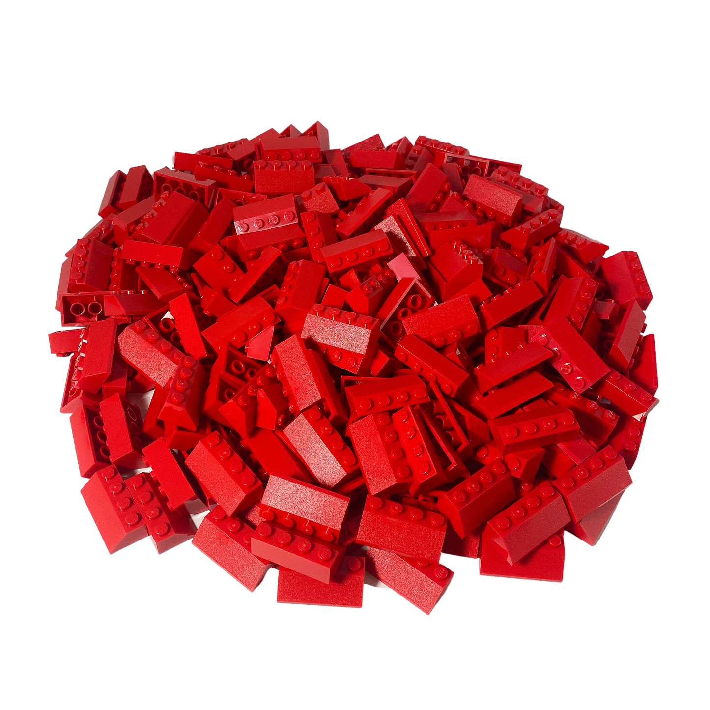 Tuiles LEGO® 2x4 rouges pour toit - 3037 NOUVEAU ! Quantité 1000x 