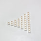 LEGO® 1x1,1x2,1x3,1x4 bricks Hochsteine ​​white mixed NEW! Quantity 50x 