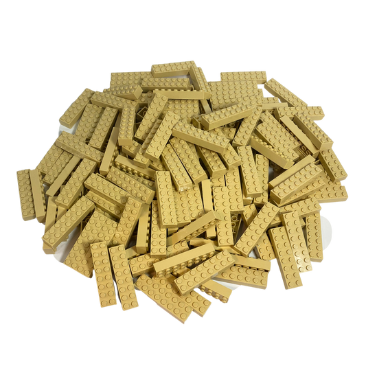 LEGO® 2x8 Steine Bausteine Hellbeige - 3007 NEU! Menge 25x