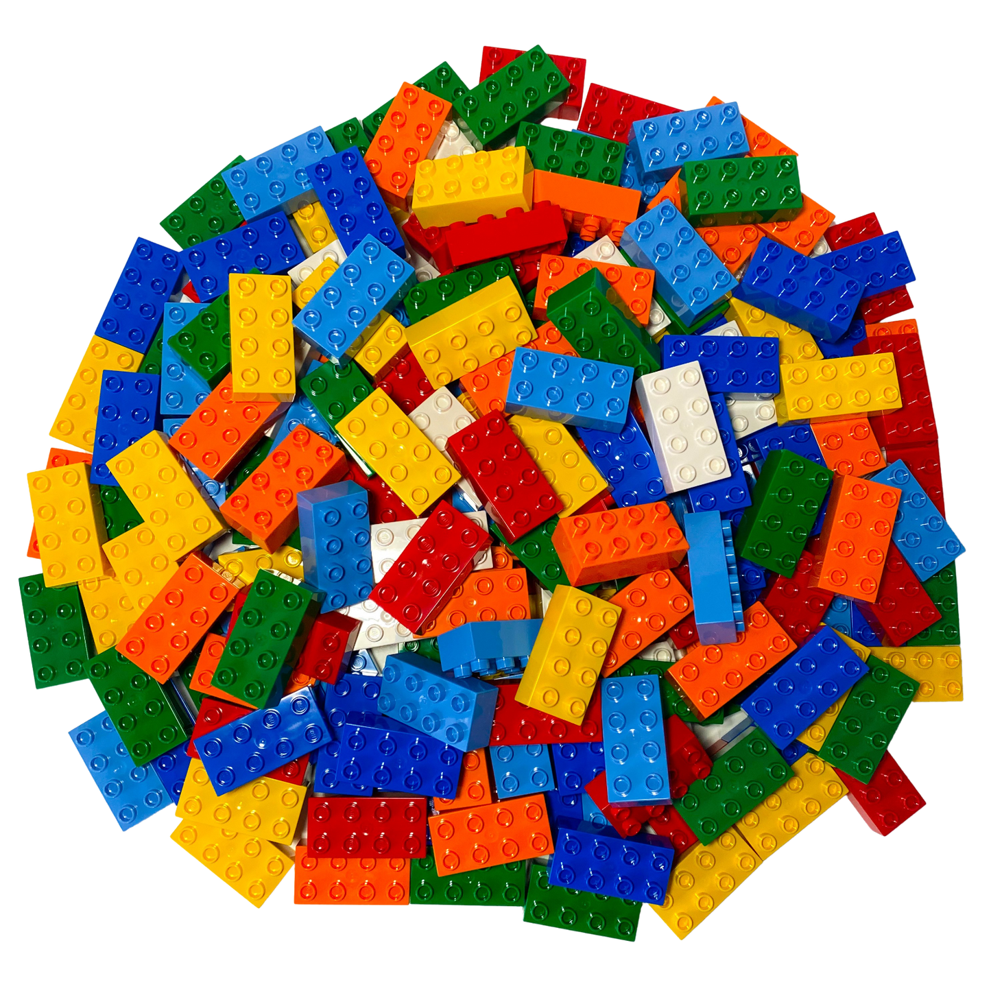 LEGO® DUPLO® 2x4 bricks building blocks basic building blocks colorful mixed - 3011 NEW! Quantity 250x 