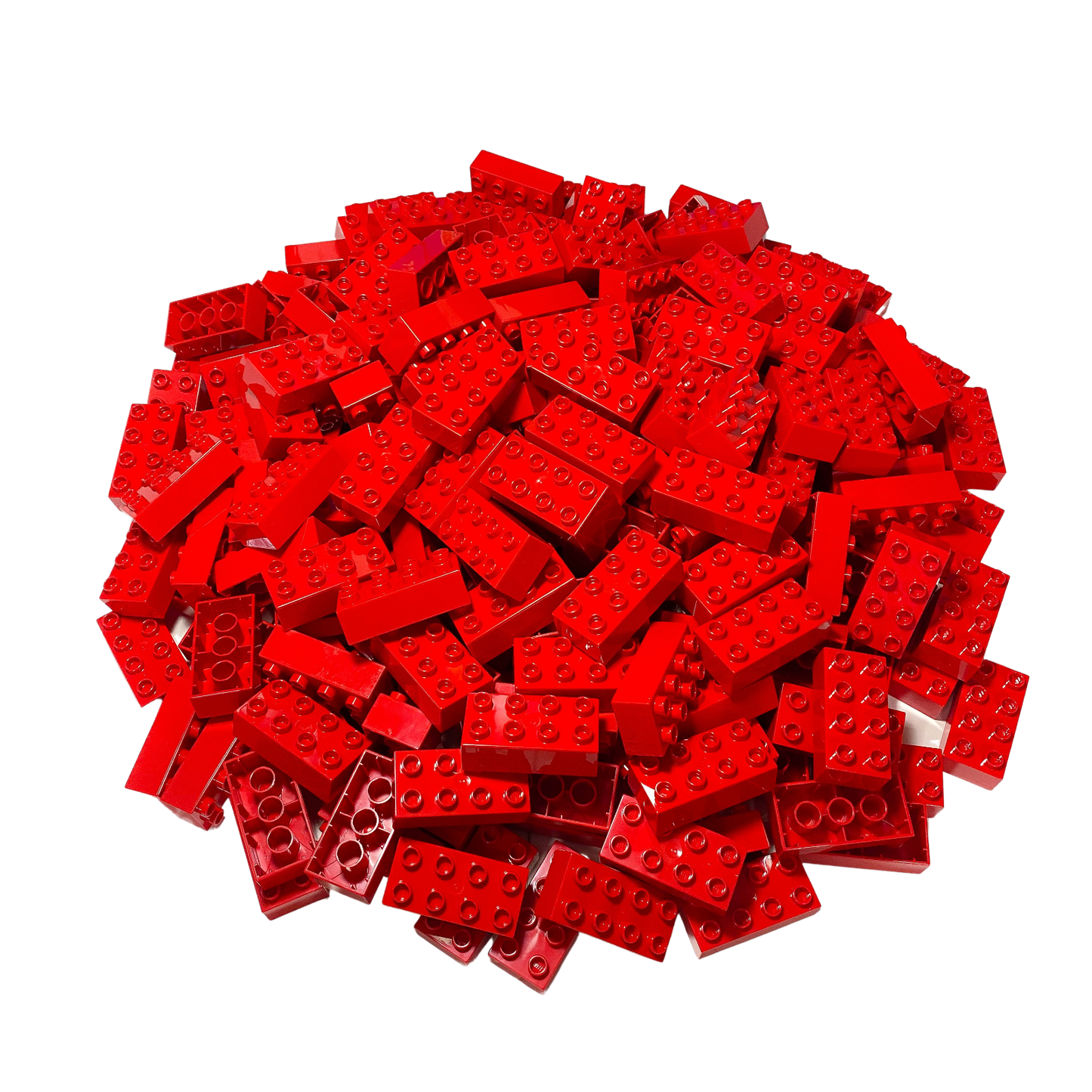 LEGO® DUPLO® 2x4 bricks building blocks basic building blocks red - 3011 NEW! Quantity 100x 