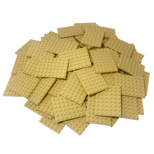 LEGO® 6x8 Platten Bauplatten Hellbeige - 3036 NEU! Menge 25x