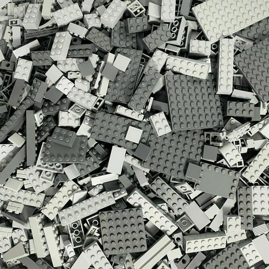 LEGO® bricks special bricks light gray dark gray mixed NEW! Quantity 50x 