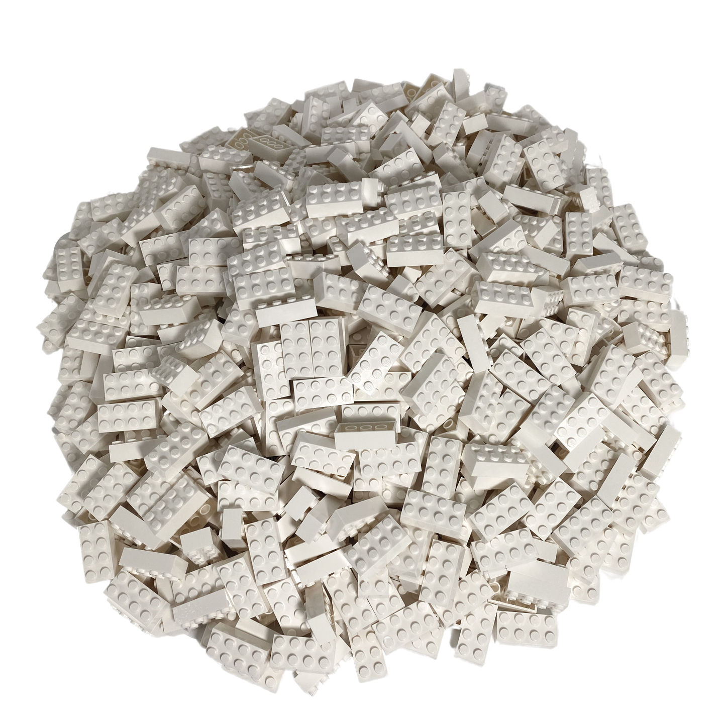 LEGO® 2x4 Steine Weiß - 1000x Kreative Freiheit für Bauprofis | Perfekt für B2B & Pick a Brick Box