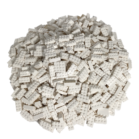 LEGO® 2x4 Steine Weiß - 1000x Kreative Freiheit für Bauprofis | Perfekt für B2B & Pick a Brick Box