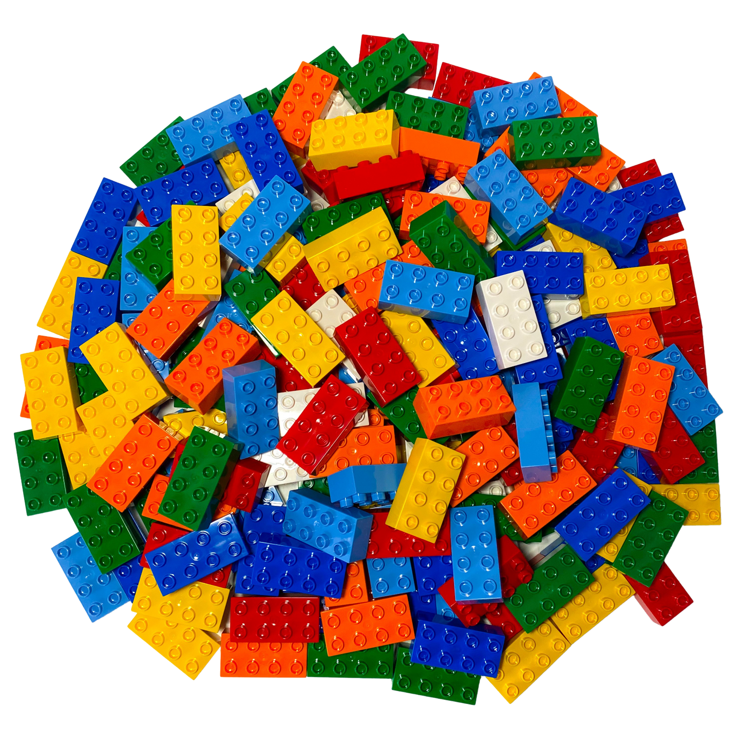 LEGO® DUPLO® 2x4 bricks building blocks basic building blocks colorful mixed - 3011 NEW! Quantity 80x 