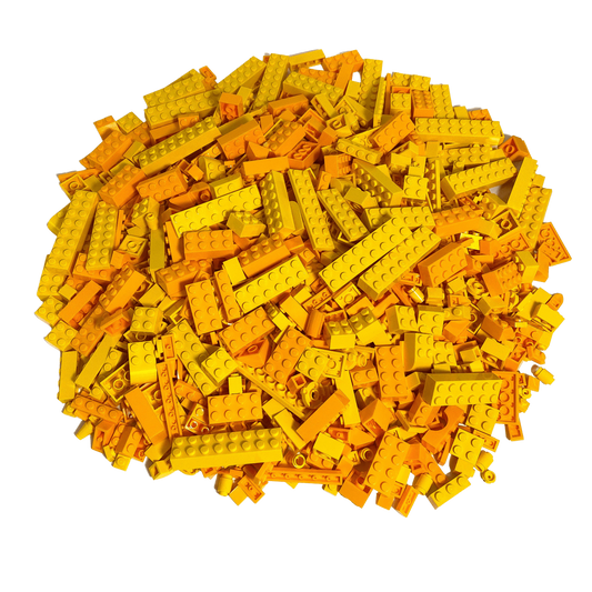 Briques LEGO® briques spéciales jaune mélangé NOUVEAU ! Quantité 50x 