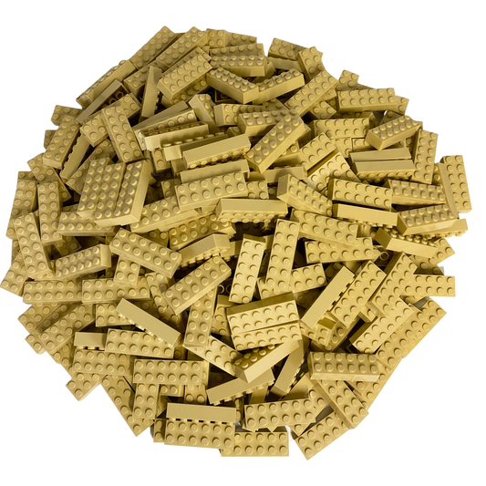 LEGO® 2x6 bricks Hochsteine ​​light beige - 2456 NEW! Quantity 250x 