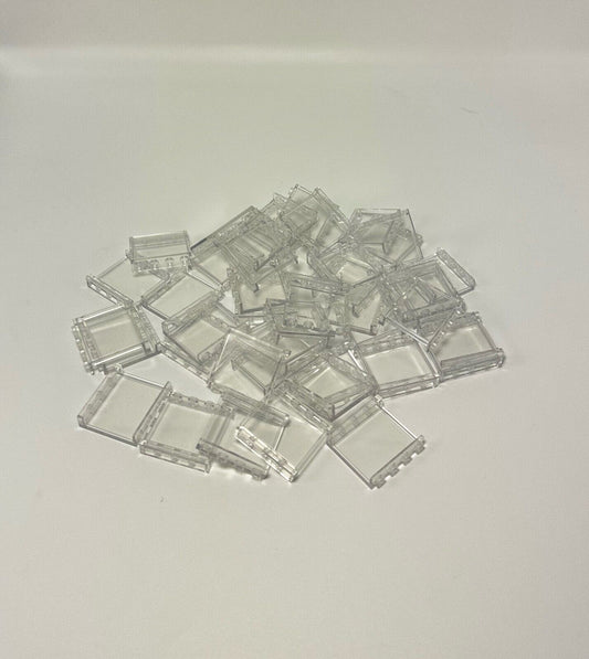 LEGO® 1x4x3 Raampanelen Transparant voor Thuis, Gebouw - 60581 NIEUW!  Hoeveelheid 10x