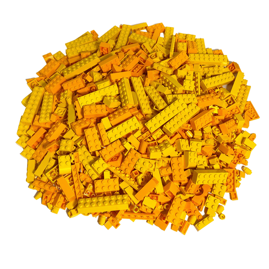 Briques LEGO® briques spéciales jaune mélangé NOUVEAU ! Quantité 100x 