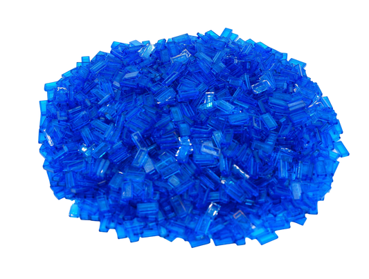 Tuiles LEGO® 1x2 Transparent Bleu Foncé - 3069b NOUVEAU ! Quantité 50x 