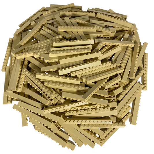 LEGO® 1x12 Steine Bausteine Hellbeige - 6112 NEU! Menge 25x