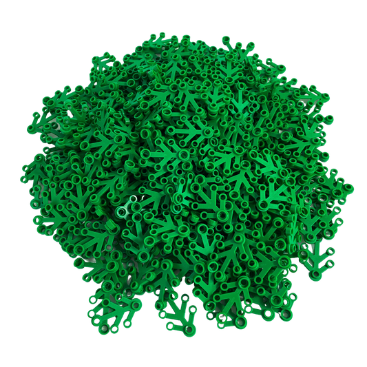 LEGO® Pflanzen Set 100x: Lebendige 4x3 Blätter & Zweige für Kreative Bauprojekte - Entfessle Deine Fantasie!