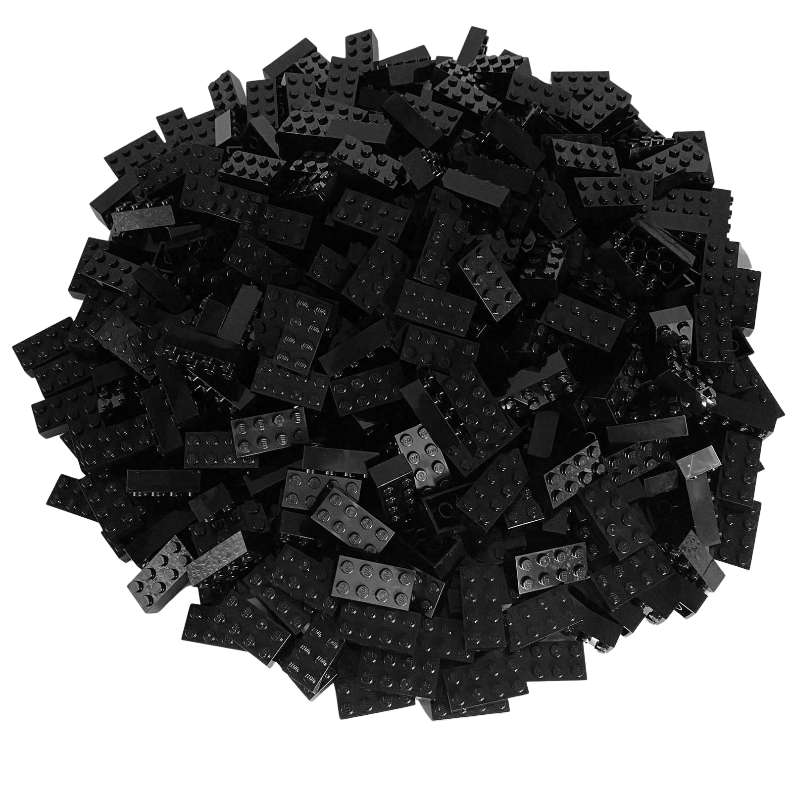 LEGO® 2x4 Bausteine Schwarz 1000x - Perfekt für B2B & Kreative Projekte | Pick a Brick Box Verfügbar!
