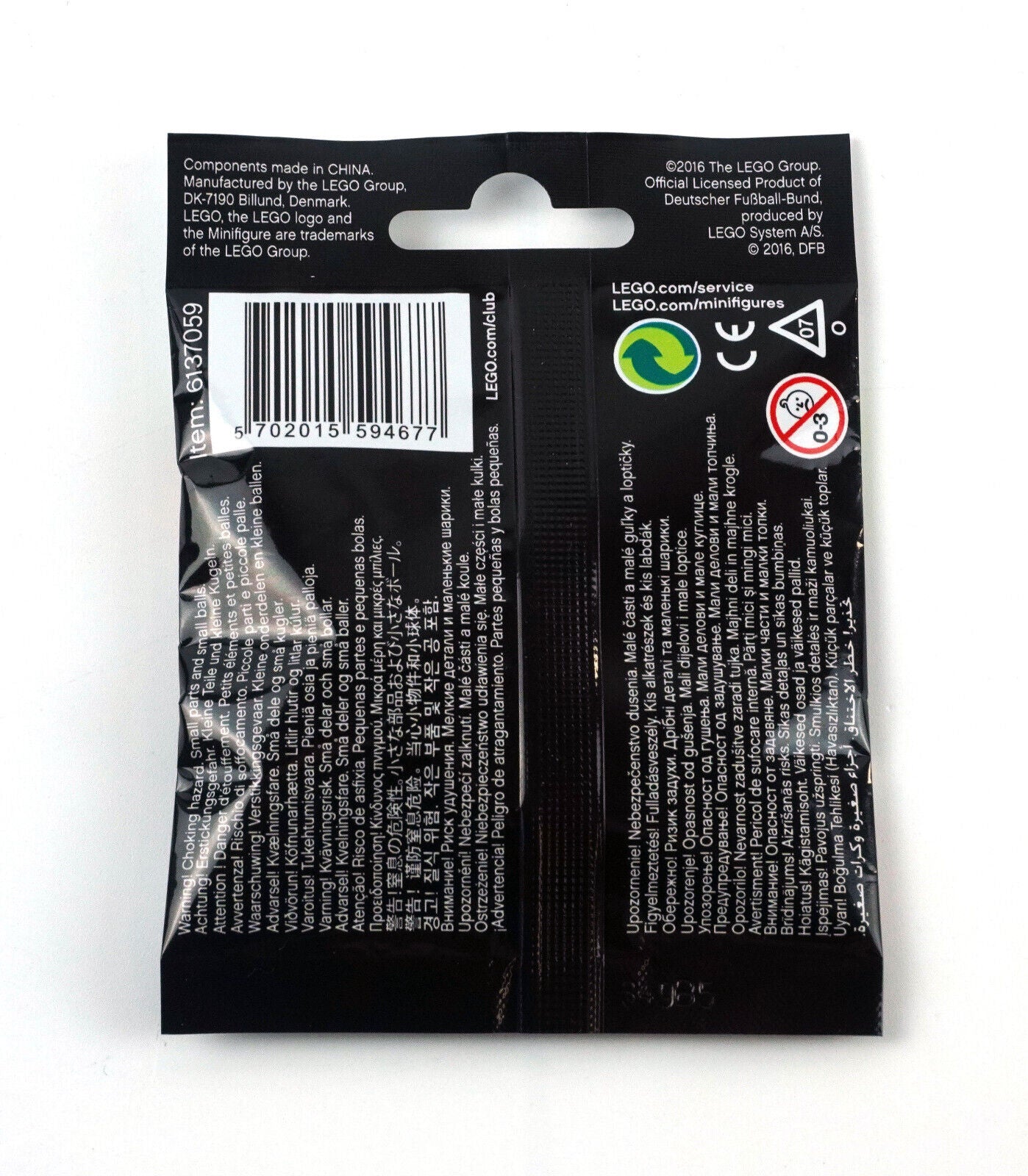 LEGO® DFB Minifiguren Fussball Nationalmannschaft - 71014 NEU! Tüte 5x