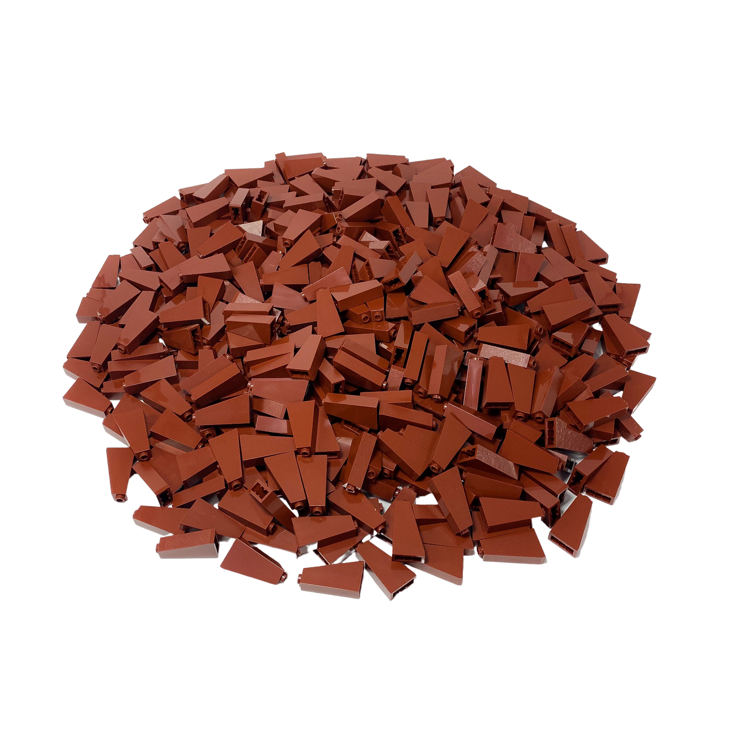 LEGO® 2x1x3 roof tiles sloping stones red brown for roof - 4460b NEW! Quantity 100x 