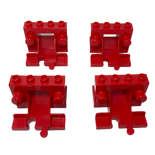 LEGO® DUPLO® buffer stop railway red NEW! Quantity 3x 