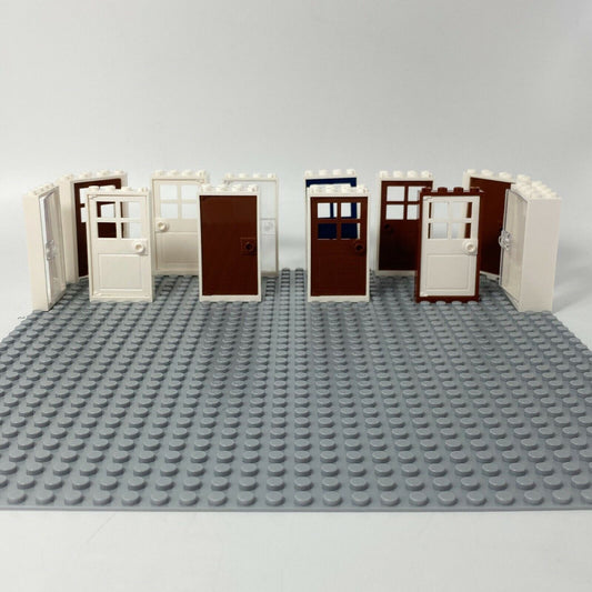 LEGO® doors colorful for house, building NEW! Quantity 50x 