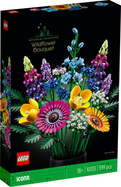 LEGO® Icons Creator Expert 10313 Wildblumenstrauß Blumen Blumenstrauß Pflanzen - 10313 NEU! Teile 939x