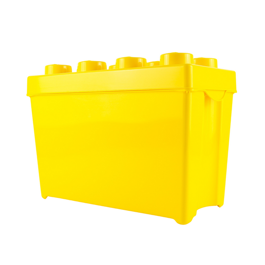 LEGO® Aufbewahrungsbox Groß mit Deckel – Stapelbare Lösung für kreative Ordnung & Spielspaß! NEU! 2x Teile-Sets